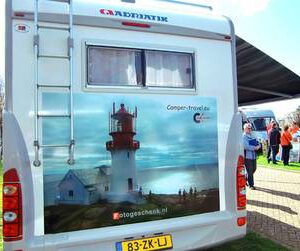 Foto op sticker | Autostickers 135x260 cm