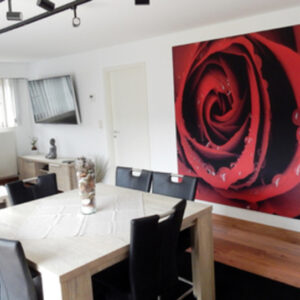 Fotodoek met pees voor aluminium wissellijst 130x130 cm