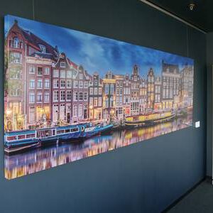 Foto op HD metal canvas 100x250 cm