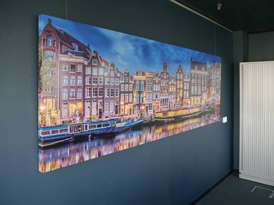 Foto op HD metal canvas 100x250 cm