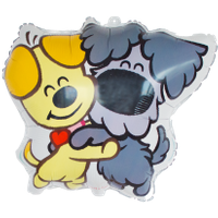 Ballon Woezel en Pip