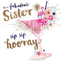 To a fabulous sister