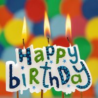 FairMail l Verjaardagskaart Happy birtday kaars