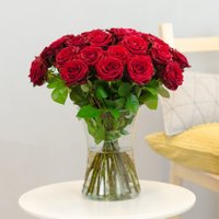 Gratis bezorging - Boeket met 30 Luxe rode rozen