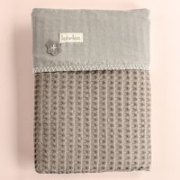 Koeka ledikantendeken grijs