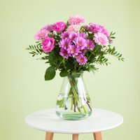 Gratis bezorging - Boeket Roze Schoonheid