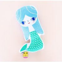 Petit Monkey Kussen Zeemeermin