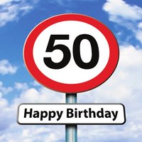 Verkeersbord 50 jaar