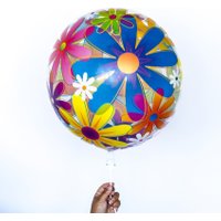 Ballon Vrolijke bloemen