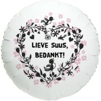 Ballon met eigen tekst