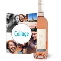 Belle Emilie Rosé Collage met meerdere foto's