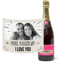 Piper Heidsieck Rosé Sauvage met 10 Reasons why I love you