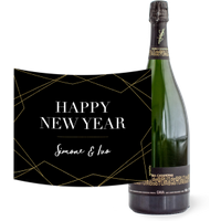 Maria Casanovas Cava Brut Magnum happy new year met eigen naam