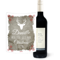 Belle Emilie Rouge all you get for Christmas is me