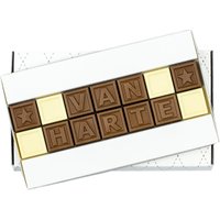 Chocolade telegram Van harte