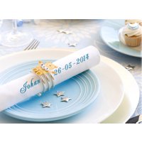 Opgerolde brief met naam en geboortedatum