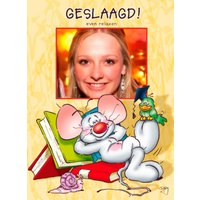 Geslaagde muis en vogel