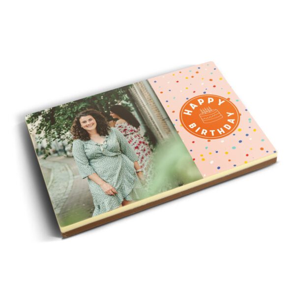 Chocolade kaart bedrukken