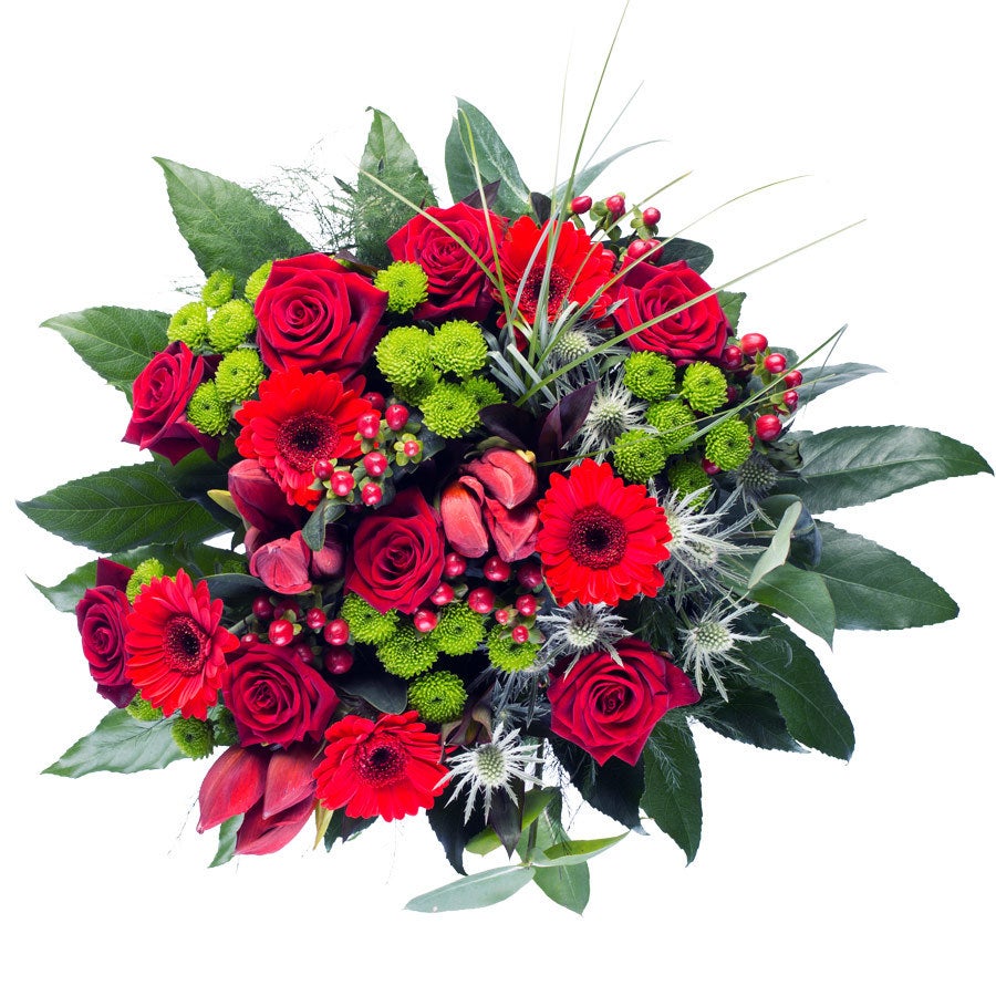Bloemen - Kerstboeket(Groot)