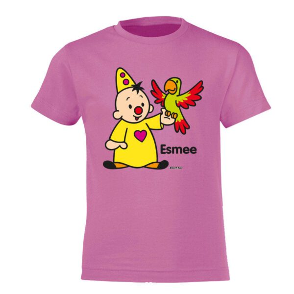 Kinder T-shirt - Bumba - Roze