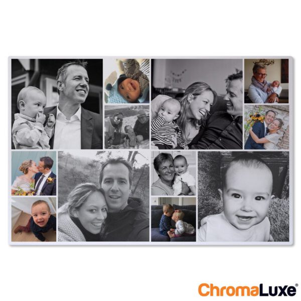 Instacollage aluminium - Wit