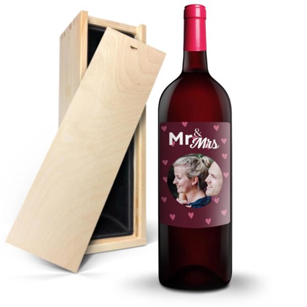 Wijn met bedrukt etiket - Ramon Bilbao Crianza (Magnum)
