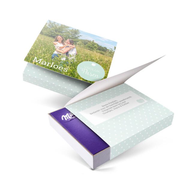 Milka giftbox bedrukken - Pasen - 220 gram