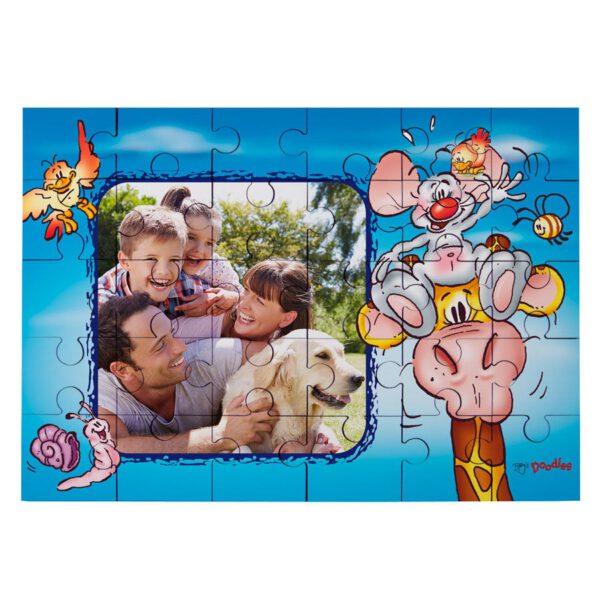 Luxe Doodles puzzel bedrukken - 30 stukjes