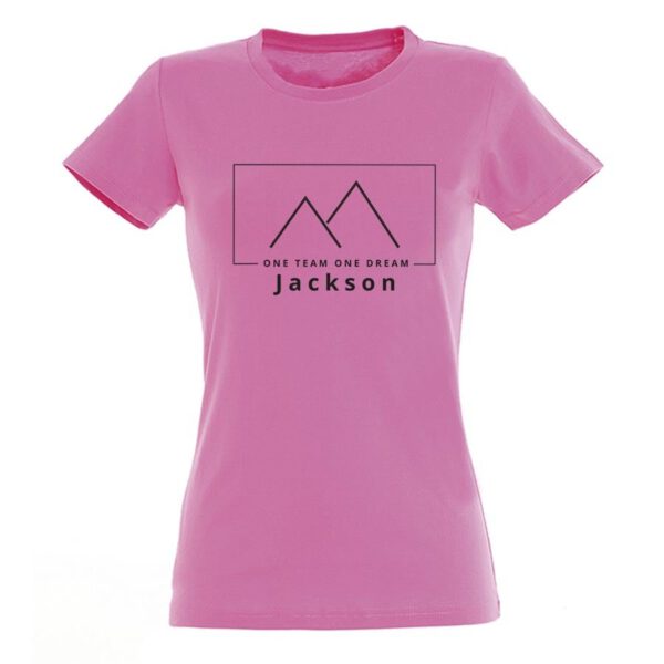 T-shirt voor vrouwen bedrukken - Roze - M