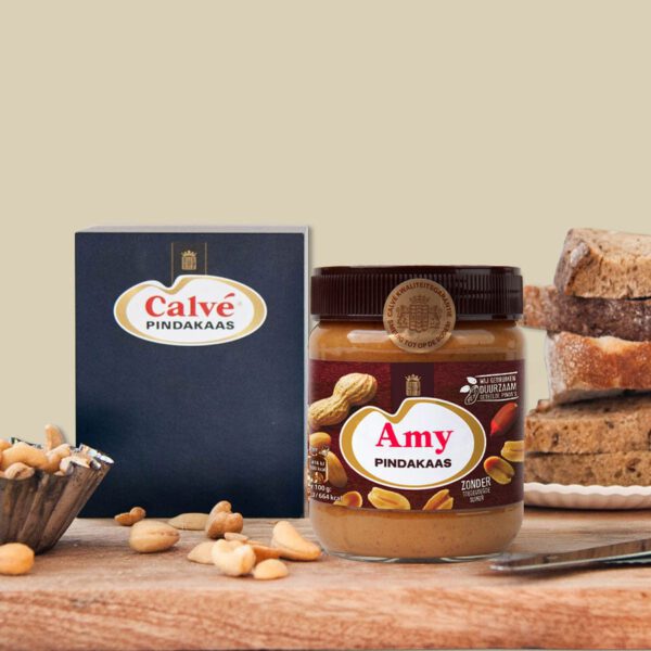 Calvé pindakaas cadeau met naam (350 gram)