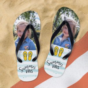 Foto op slippers