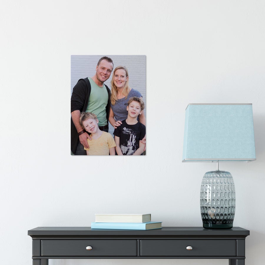 Foto op aluminium afdrukken - Wit (ChromaLuxe) - 30 x 40 cm