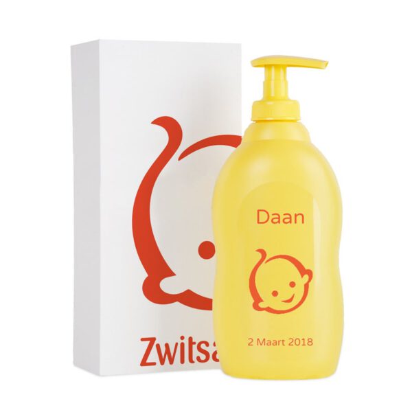 Zwitsal pakket maken - Fles met naam