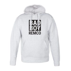 Hoodie voor heren bedrukken - Grijs - M
