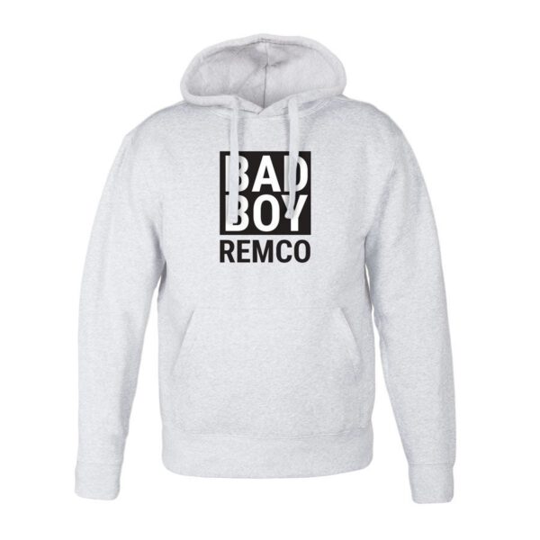 Hoodie voor heren bedrukken - Grijs - XL