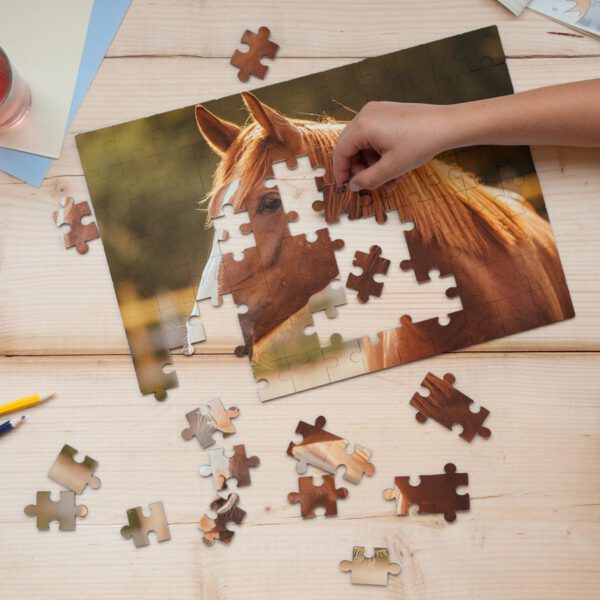 Luxe puzzel bedrukken - 96 stukjes