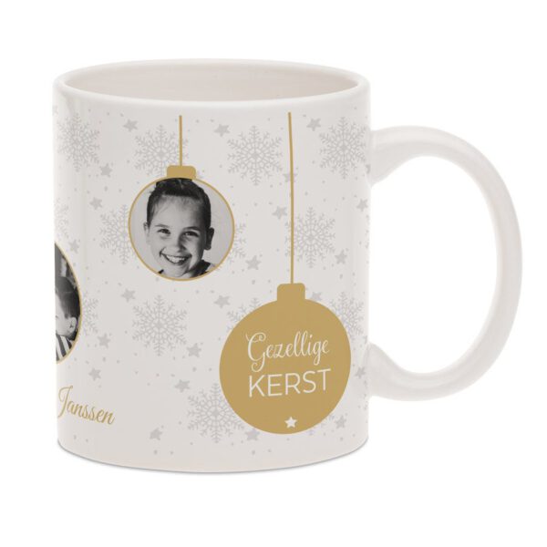 Kerst mok bedrukken