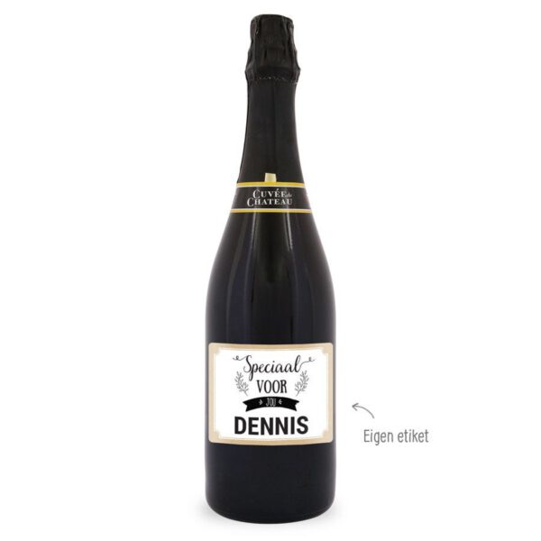 Bier met bedrukt etiket - Kasteel Cuvée du Chateau