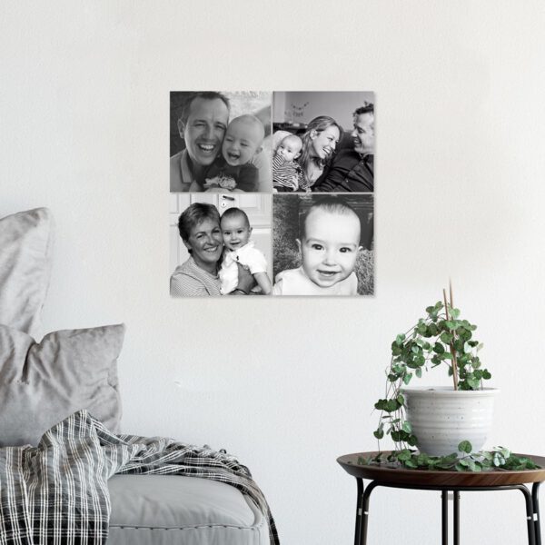 Instacollage fotopanelen bedrukken - 15x15 - Glans (4 tegels)