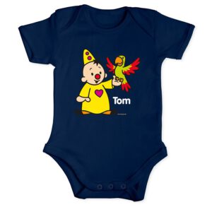 Bumba romper bedrukken - Navy - 62/68