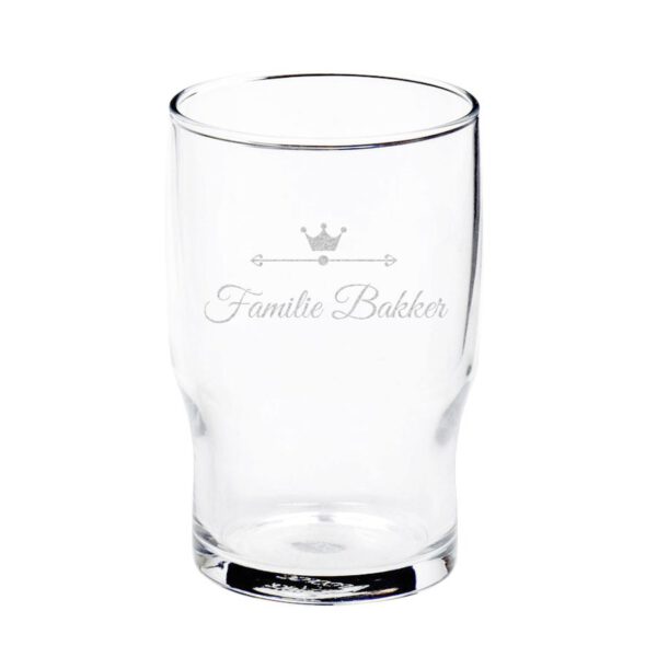 Waterglas graveren