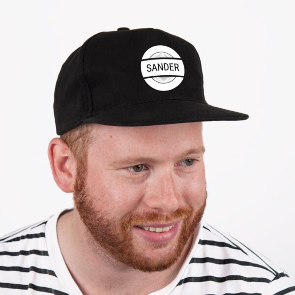 Baseball cap bedrukken - Zwart