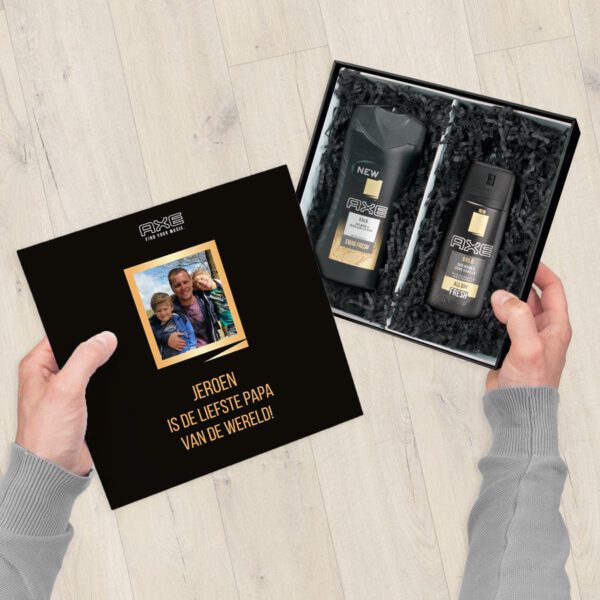 Axe geschenkset maken - Bodywash & deodorant