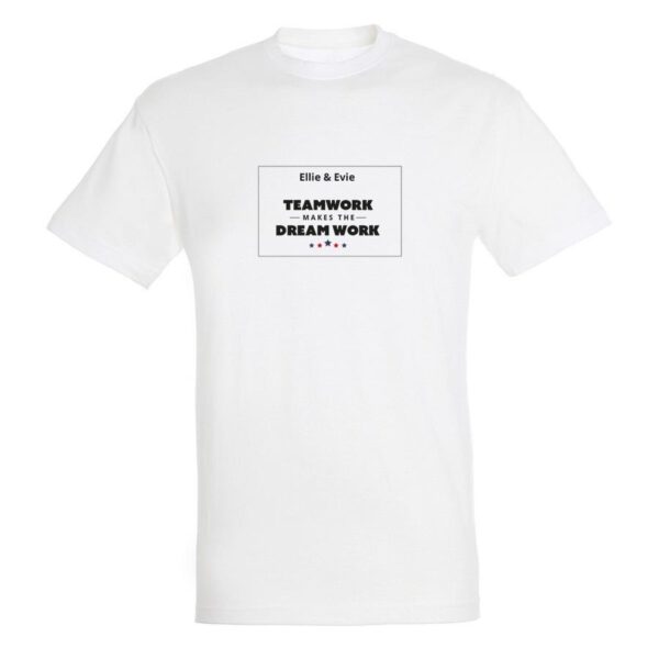 T-shirt voor mannen bedrukken - Wit - L