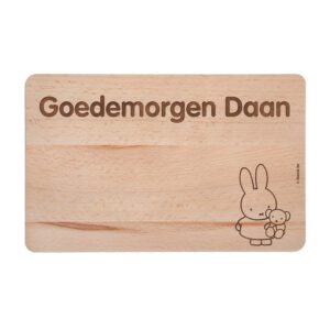 nijntje en beer broodplank graveren - S
