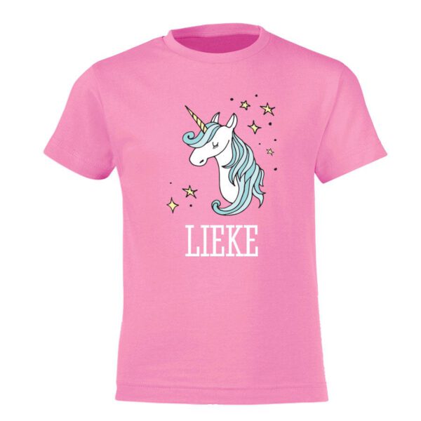 T-shirt voor kinderen bedrukken - Roze - 4 jaar