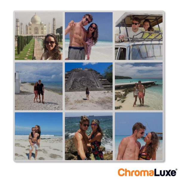 Instacollage aluminium - Wit