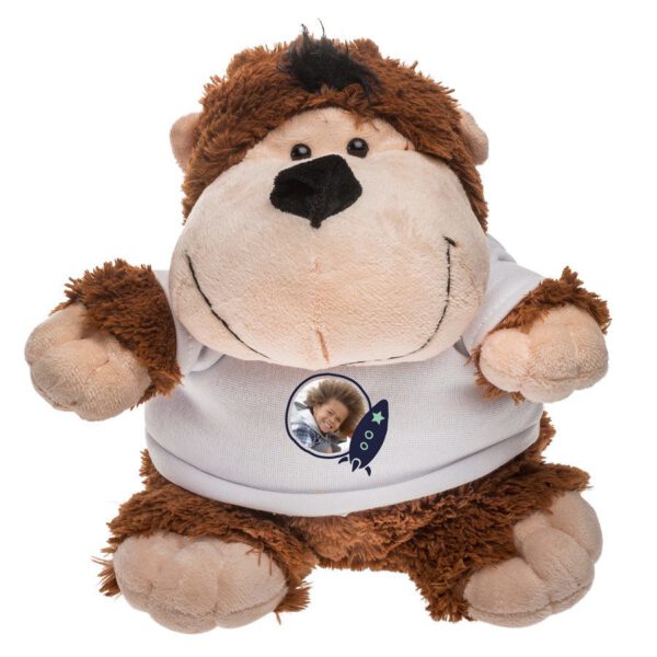 Knuffel bedrukken - Aap