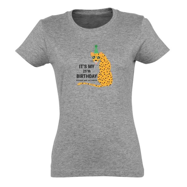 T-shirt voor vrouwen bedrukken - Grijs - M