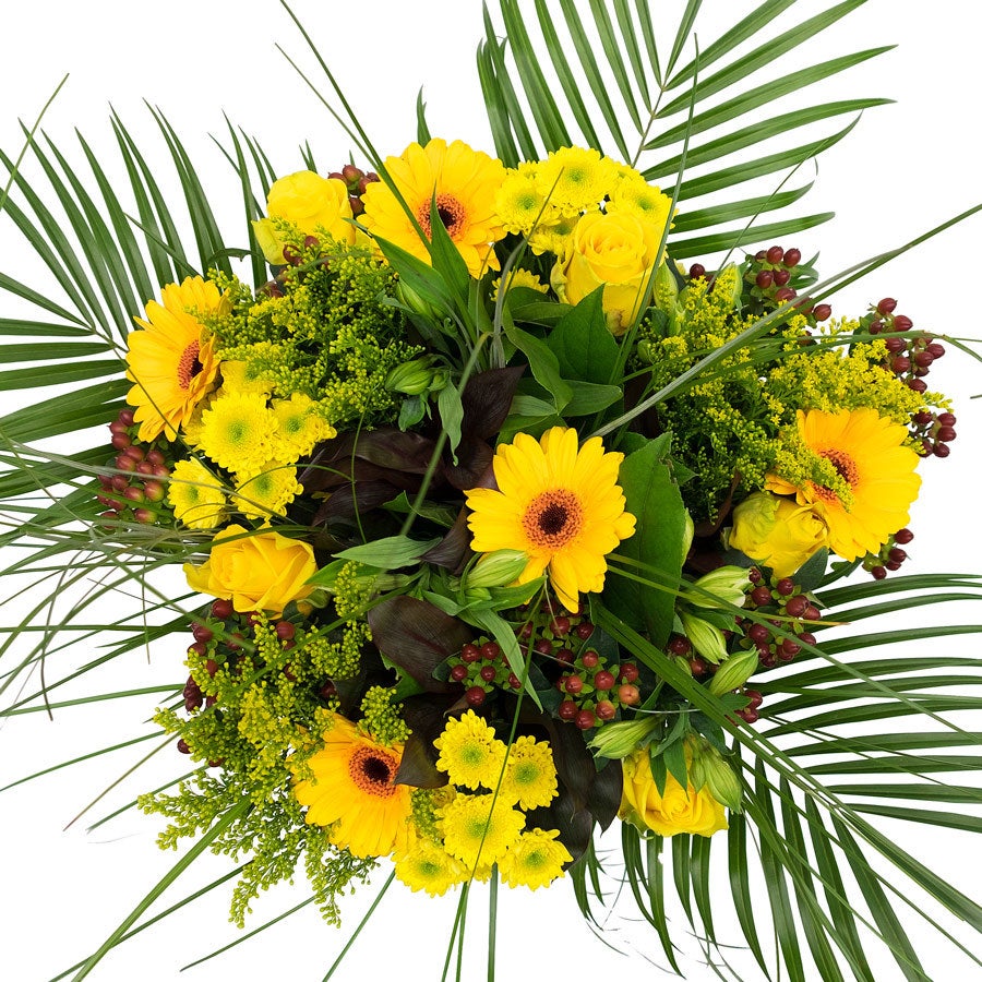 Bloemen - Boeket Geel